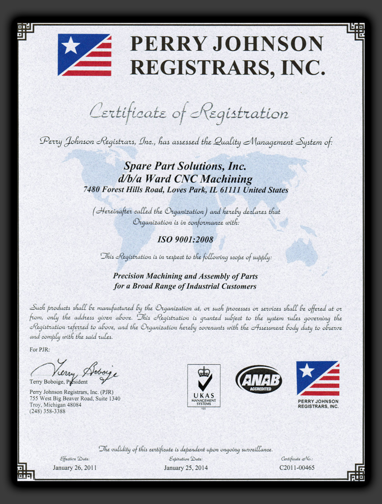 ISO 9001:2008 Certified